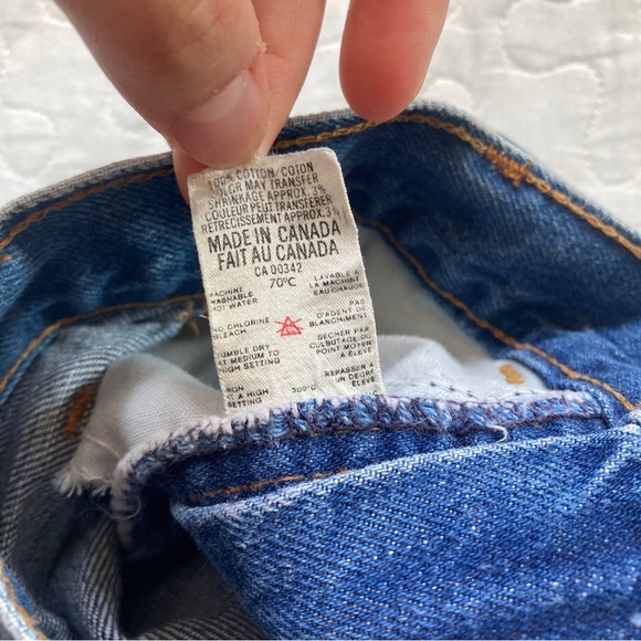 INSANE VTG 1970s Orange Tab Bellbottom Levi’s Jeans ⭐️ - Picture 7 of 10